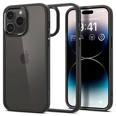 Bild av Spigen Ultra Hybrid TPU Back Cover Svart Apple iPhone 14 Pro