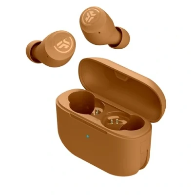 Bild av JLab Go Air Pop+ True Wireless Earbuds, In Ear Hörlurar, Bluetooth 35H Speltid, Hörlurar med Mikrofon, USB C Laddningsetui, Dual Connect, EQ3 Ljud, 7572