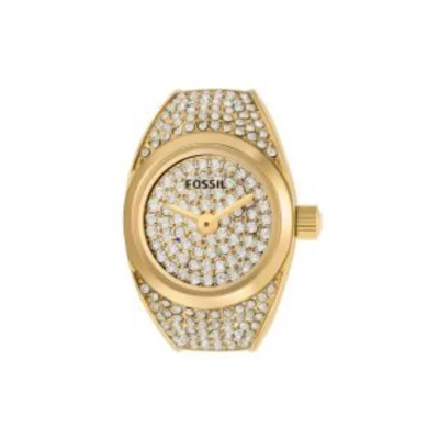 Bild av Fossil dam analog kvartsklocka med rostfritt stål rem ES5392, Guld