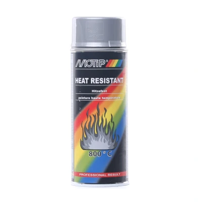 Bild av MOTIP 04032 Peinture pour moteur / silencieux Kompakt green glossy 400 ml argent