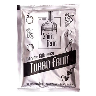 Bild av Spiritferm Turbo Fruit, jäst för alkoholjäsning, destillation, jäsning 18% med enzymer