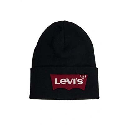 Bild av Levi&#039;s Herr överdimensionerad mössa stickad mössa, Blå (marinblå 228633 11 17), one size