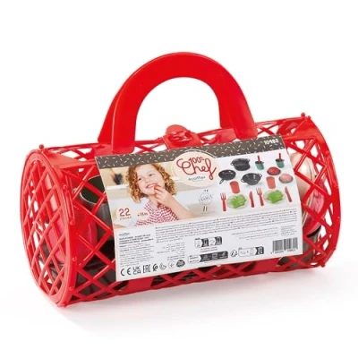 Bild av Ecoiffier 100% Chef Tea Set in Bag 22pcs.