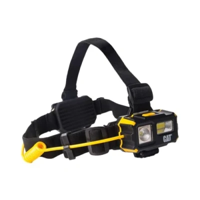 Bild av CAT CT4120 LED pannlampa, svart, 3 x AAA batterier, 250 lumen med olika ljusstad