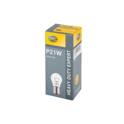 Bild av HELLA 8GA 002 073 251 Ampoule, feu clignotant 24 21 P21W Halogène avant et arrière MERCEDES BENZ: ACTROS MP4, AROCS, AXOR, SCANIA: P,G,R,T series
