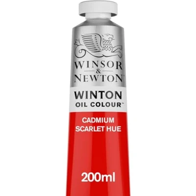 Bild av Wintonolja 200 ml kadmiumskarlosfärg 107