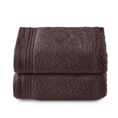 Bild av Top Towel Premium stora badhanddukar 2 ansiktshanddukar eller bidé 30 x 50 cm 100% bomull 600 gram marengo