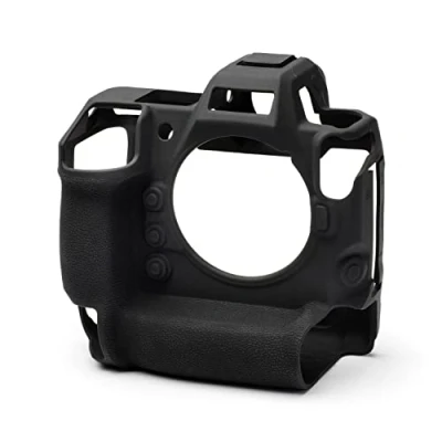 Bild av easyCover Silikonkameraskydd. Kompatibel med Nikon Z9 spegellös kamera. Svart skyddsfodral., Svart, En storlek, Kameraskydd
