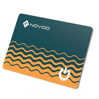 Bild av NOVOO Air Tag Card Wallet Tracker tunn 1,6 mm, Smart Slim, batteri 6 år, IP68 Vattentät, kompatibel med Apple Där (iOS), Bluetooth GPS, locator för plånbok, resväskor, pass