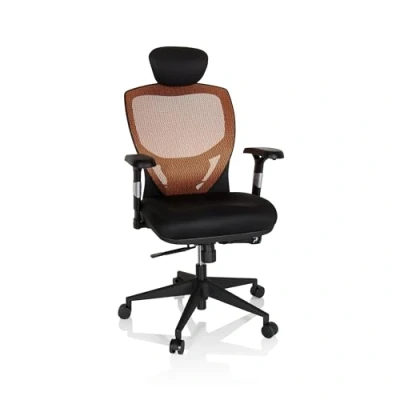 Bild av hjh OFFICE 657120 Hög kontorsstol VENUS BASE Iögonfallande design med otroliga tekniska finesser, Många olika justeringsmöjligheter, Modernt mesh för maximal komfort.