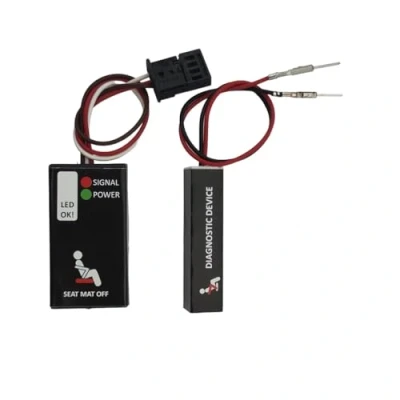 Bild av TBVPARTS Emulator Ockupation Sensor Säte SRS Bypass Simulator för 3 Serier E90, E91, E92, E93 Fellösning Röd Ljusmatta, Felmatta Sätesmatta