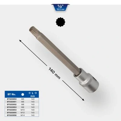 Bild av KS TOOLS BT022954 Clé à douille M10 Polygone extérieur