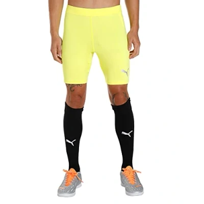Bild av PUMA herr Byxor League baselayer short tight, Fluorgul, M