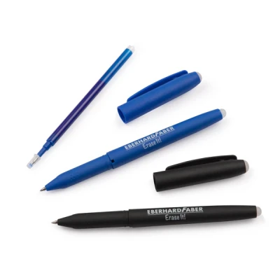 Bild av Eberhard Faber 582103 Gelpenna raderbar, Rase It, 2 gelrullar inklusive reservpåfyllningar