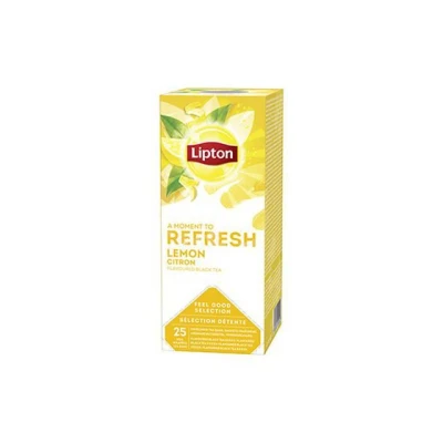 Bild av Lipton Refresh Lemon doos 25 theezakjes
