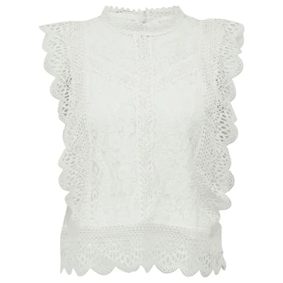 Bild av QS Blus, Storlek: 38, Ecru