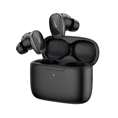 Bild av Edifier NeoDots Trådlösa Hybrid Active Noise Cancellation Hörlurar, 48dB Djup ANC, Hi Res Trådlös Ljud &amp; LDAC, Laddning, 6 Mikrofonder, 56 Timmars Speltid, Bluetooth 5.4 Svart