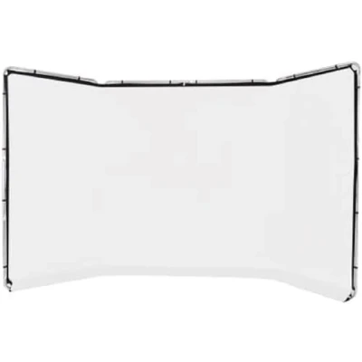 Bild av Lastolite av Manfrotto LL LB7622 4 m panorama bakgrundsskydd kromakey grön, Vitt