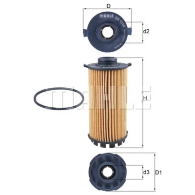 Bild av Oljefilter KNECHT OX 1218D