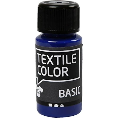 Bild av Creativ Company Textile Color Semi opaque Paint Primary Blue 50ml