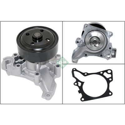 Bild av INA 538 0712 10 Pompe à eau pour système dentrainement courroie trapézoïdale nervures MAZDA: CX 5 I, 6 Berline, Break