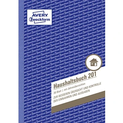 Bild av Avery 201, Vit, Kartong, A5, 148 x 210 mm, 36 sidor, 1 styck