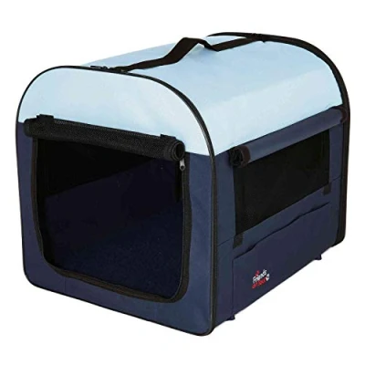 Bild av Trixie Soft Kennel Basic XS S: 40 x 55 cm dark grey/light grey