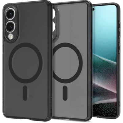 Bild av Spigen Ultra Hybrid MagFit Case för Samsung Galaxy S25 Edge Skal Fodral, Kompatibel med MagSafe Frost Black