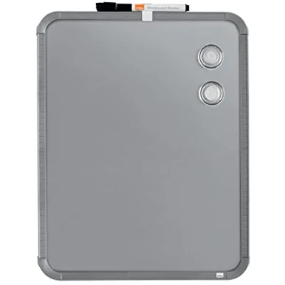 Bild av Nobo Whiteboard Slimline Lackerad 36x28 cm Silver