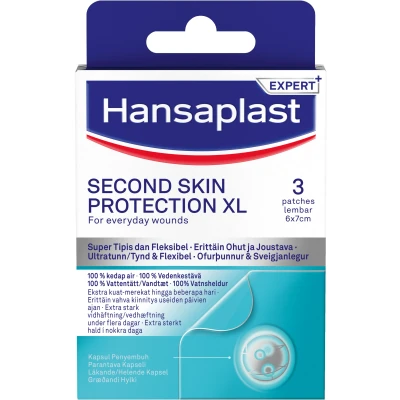Bild av Hansaplast Second Skin XL 3 Strips st