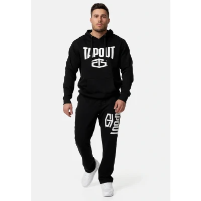 Bild av Tapout Normale Passform Active Basic Luvtröja, Storlek: Large, Black white