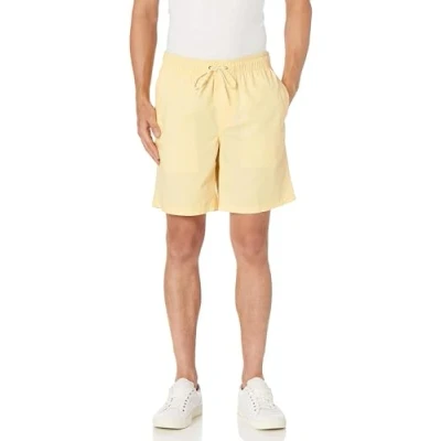 Bild av Amazon Essentials herrshorts med dragsko (finns i plusstorlek), ljusgul, Small