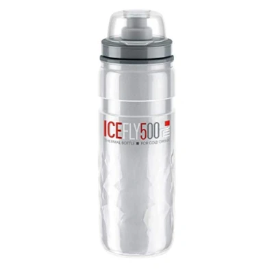 Bild av Elite ECS ELITEGROUP Unisex Icefly drickflaska för vuxna, transparent, 500 ml