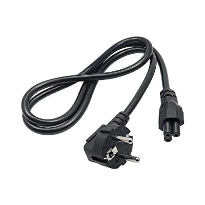 Bild av AKYGA AK NB 08A strömkabel för bärbar dator Notebook 3 stifts IEC C5/EU CEE 7/7 1 m