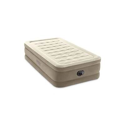 Bild av Intex 64426ND Materasso Dura Beam Ultra Plush Singolo, con Pompa Elettrica Incorporata, 99x191x46 cm