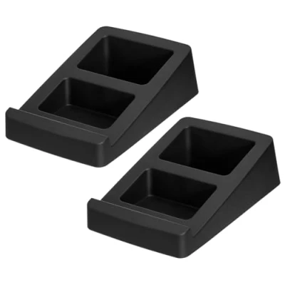 Bild av my wall universal bordsstativ för högtalare HS32 2L 2 pack, kan belastas upp till 3 kg, 15 lutningsvinkel, högtalarstativ, bordshållare högtalare, vibrationsdämpande