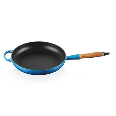 Bild av Le Creuset Frying Pan Signature Azure ø 28 cm / 2.6 Liter enamelled non stick coating