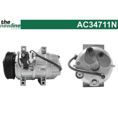 Bild av The NewLine AC34711N Compresseur De Climatisation DKS17CH VOLVO: S60 I, V70 2, S80 I