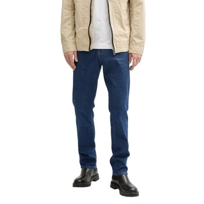 Bild av TOM TAILOR herrjeans Josh Regular Slim, 10120 Använd Dark Stone Blue Denim, 32W x 30L