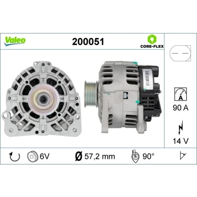 Bild av Generator VALEO 200051