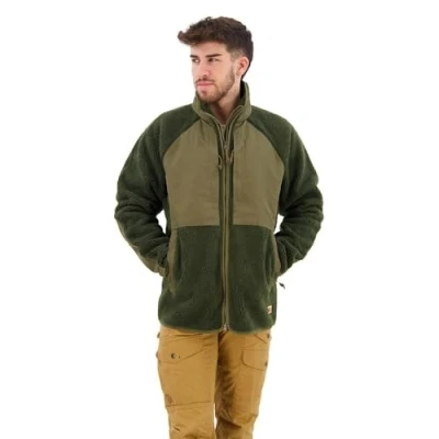 Bild av Fjällräven Vardag Jacket Fleecejacka, Storlek: Small, Deep forest/laurel green