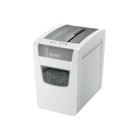Bild av Leitz IQ SL Home Office dokumentförstörare, säkerhetsnivå P4, kapacitet för 10 ark (70 80 g/m²), 23L soptunna, vit, 80010000