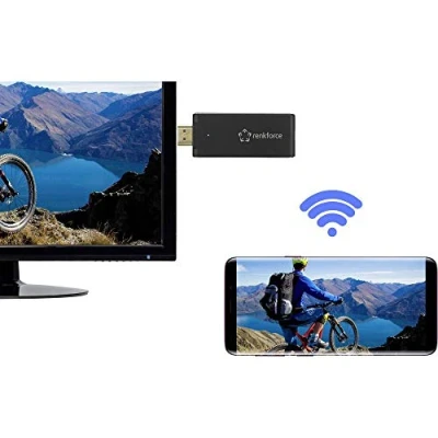 Bild av Renkforce renkCast 3 HDMI Streaming Stick AirPlay, Miracast, DLNA, Extern antenn