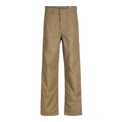 Bild av Jack &amp; Jones Junior Jpstalex Clean Jjworker Pants JNR Tygbyxor för barn, Storlek: 128, Elmwood