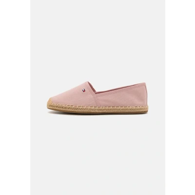 Bild av Tommy Hilfiger FLAG Espadrillos, Storlek: 38, Foggy pink Bomull