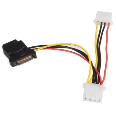 Bild av StarTech.com SATA to LP4 Power Cable Adapter with 2 A