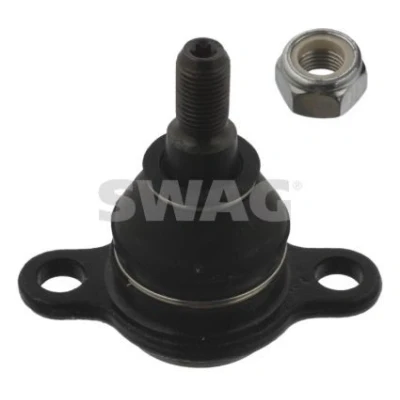 Bild av SWAG 30 93 1736 Rotule de suspension Essieu avant gauche, inférieur, droit avec écrou autobloquant 22 pour bras oscillant transversal