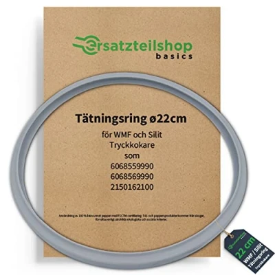 Bild av Reservdel tätningsring för tryckkokare silit och WMF locktätningsring 3 l 4,5 6,5 8,5 (för krukor med innerdiameter 22 cm)