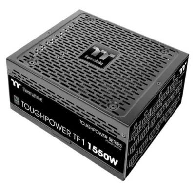 Bild av Thermaltake Toughpower TF1 1550W TT Premium Edition PC ATX strömförsörjning 80 Plus titan helmodulär tyst 140 fläkt EU certifierad svart