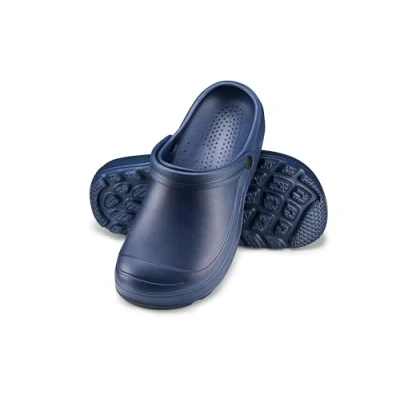 Bild av ESTRO Trädgårdsskor Herr Trädgård Tofflor Män Gummi Lätta Sommar Toffel Clogs F08 (43 EU, Mörkblå)